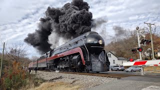 Chasing N&W 611 on the Buckingham Branch Railroad 11/4/23