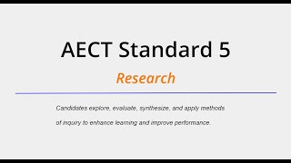 Aect standard 5