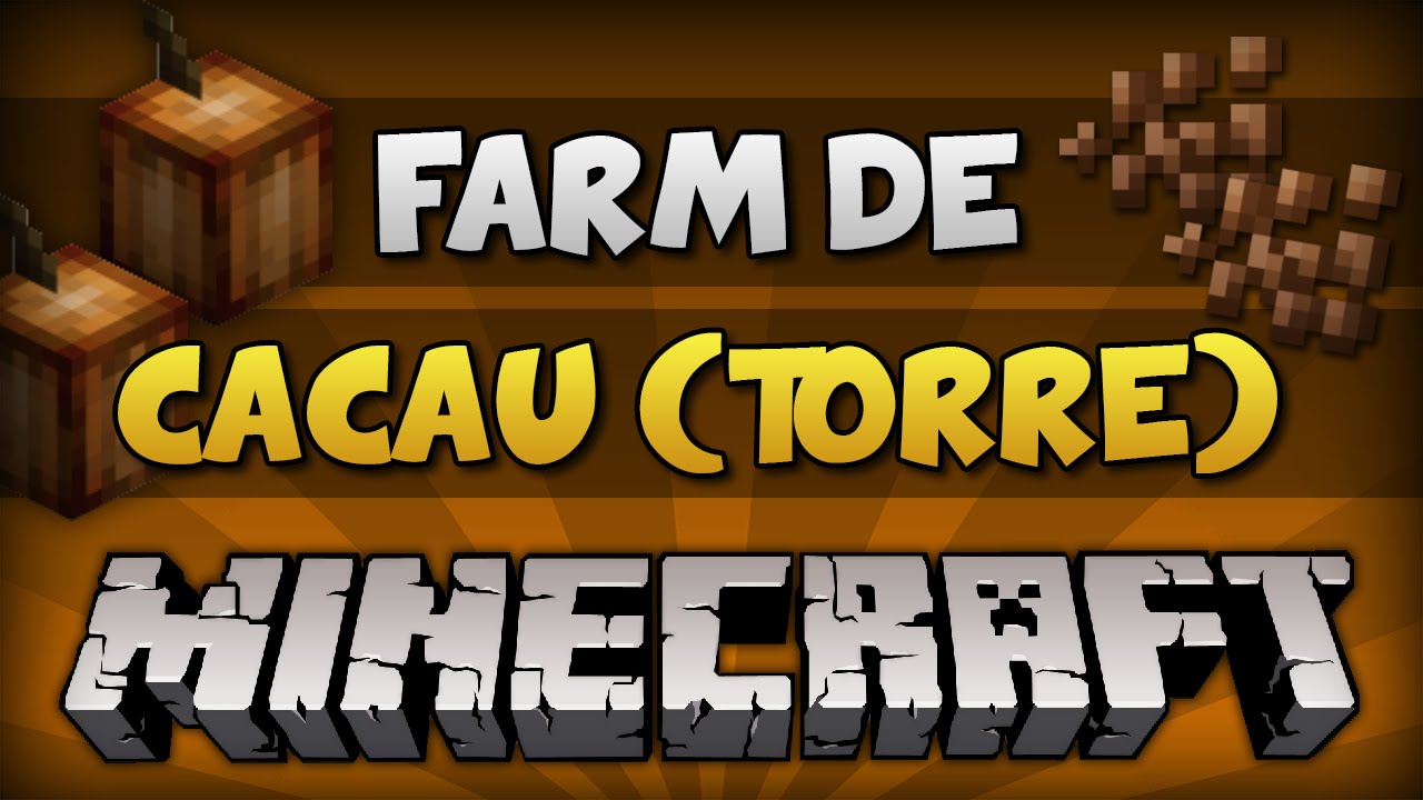 atualização azamerica champions Minecraft: Farm de Cacau (Cocoa Beans) [Semi-Automática & Compacta] // Versão Torre