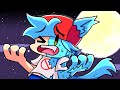 BOYFRIEND TURNS INTO A WEREWOLF?! Friday Night Funkin' Logic | Cartoon Animation