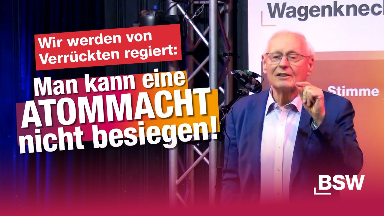 Man kann eine Atommacht nicht besiegen!