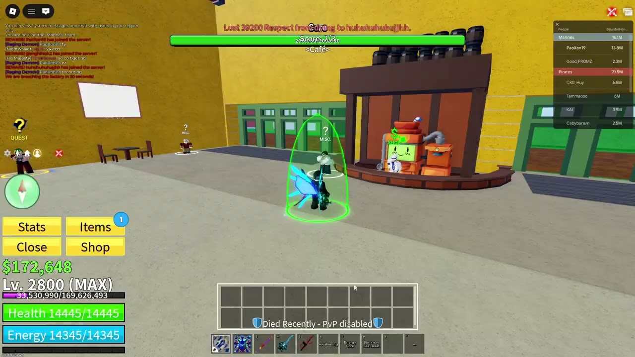 Proof Cheating #roblox #bloxfruits