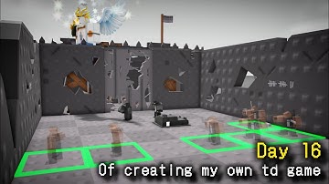 Day 16 of creating my own td game / Supa Defenders 