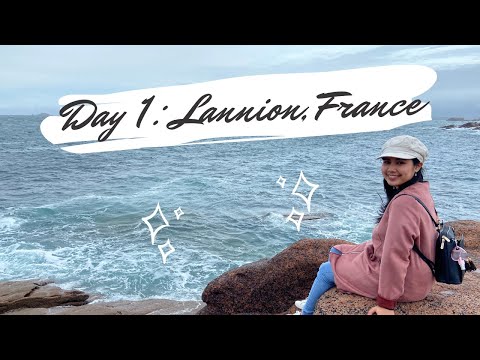 Visiting Lannion, France |  Day 1 | Jeissel in France | Travel Vlog