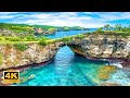 Beautiful islands of the world seen from birds eye view 4k