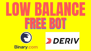 Binary.com: 2020 Free Bot Rise Fall Binary.com Deriv High Accuracy