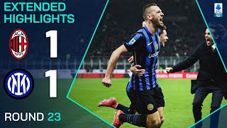 MAXI SINTESI MILAN-INTER 1-1 | EXTENDED HIGHLIGHTS | SERIE A ENILIVE 2024/25