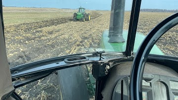 Chisel plowing the last field for this fall.