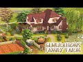 GENERATIONS FAMILY FARM 👵🐄 | The Sims 4: Cottage Living Speed Build