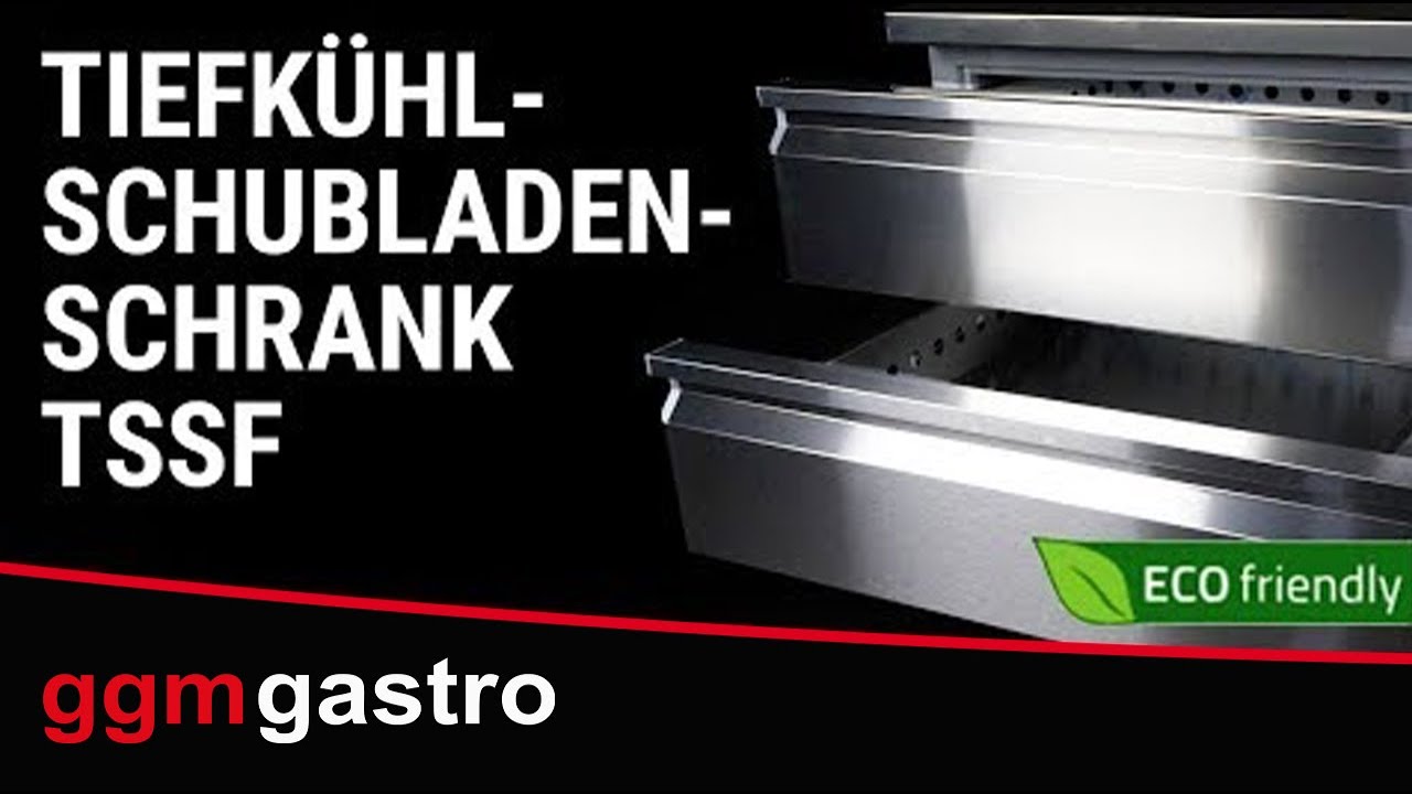 Update New Tiefkühl - Schubladenschrank TSSF - GGM Gastro