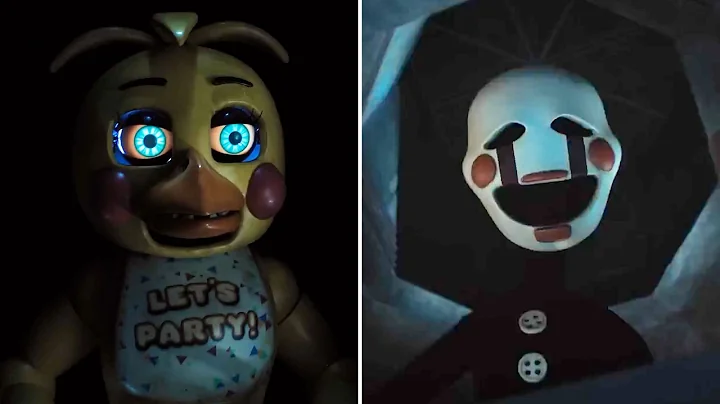 MANY More FNAF 2 Movie Animatronic Scenes Revealed! (Brightened & Slowed)