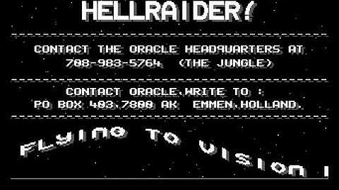 Oracle   Hellraider mp4 HYPERSPIN AMIGA INTRO CRACKTRO DEMO COMMODORE NOT MINE VIDEOS