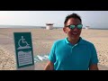 Steven on dubai beach with subtitles