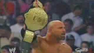 Goldberg vs The Evolution 3 on 1 handicap match PART 1