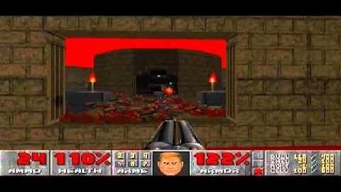 Final DOOM Plutonia MAP18 "Neurosphere" UV-max speedrun in 2:02
