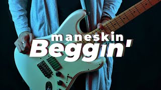 Beggin' - Måneskin | Guitar Cover With Outro Solo Resimi