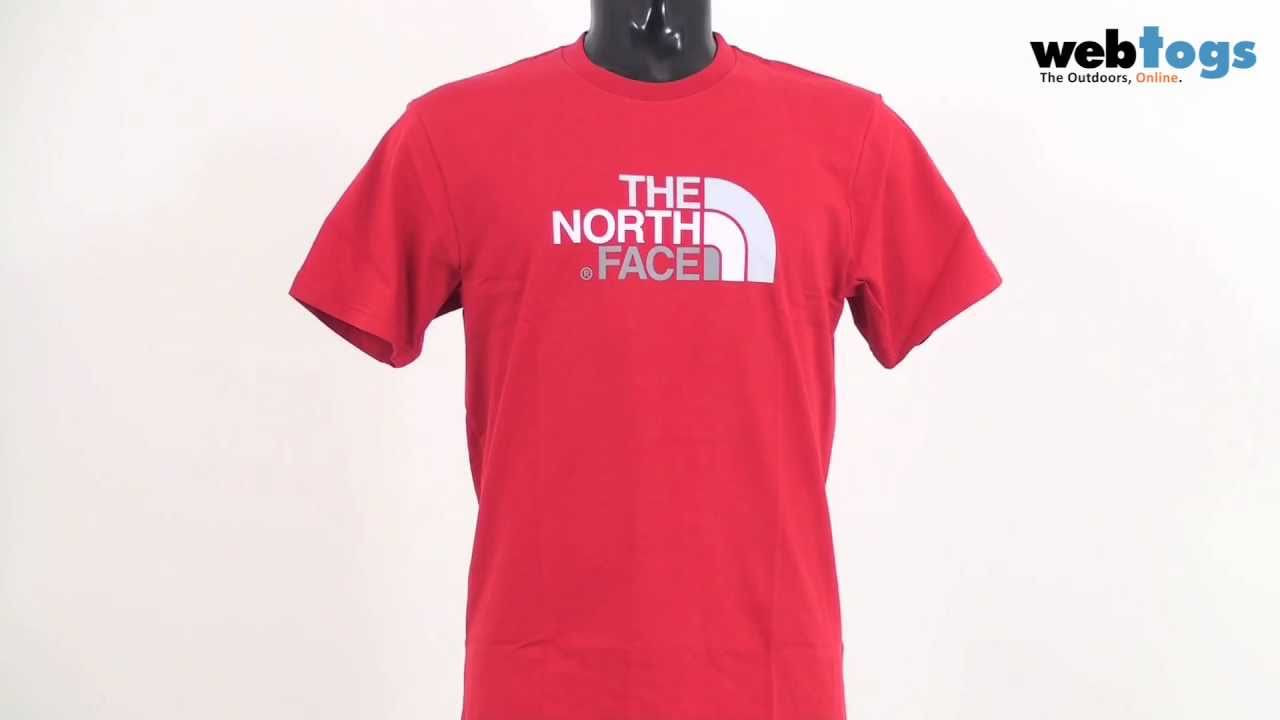 国内配送 THE NORTH FACE HAWAII TEE RED The North Face Men's Short Sleeve Easy Tee - Casual T