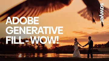 Adobe Generative Fill for Wedding Photography | CRAZY stuff