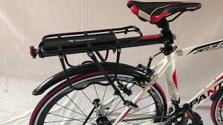 PANTHER (パンサー) 自転車荷台 リアキャリア 取り付け動画