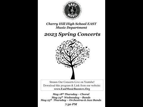 Spring Orchestras & Jazz Bands Music Concert - Cherry Hill High School East 2023