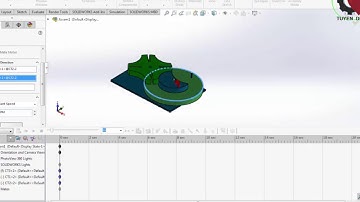 Mô phỏng cơ cấu man, Tutorial motion solidwork 2017