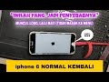 JANGAN PANIK: INI SOLUSI IPHONE 6 MUNCUL LOGO LALU MATI (BERULANG-ULANG).