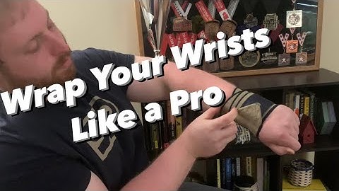 The BEST Way to Wrap Your Wrists for the Bench Press and Squat in Powerlifting