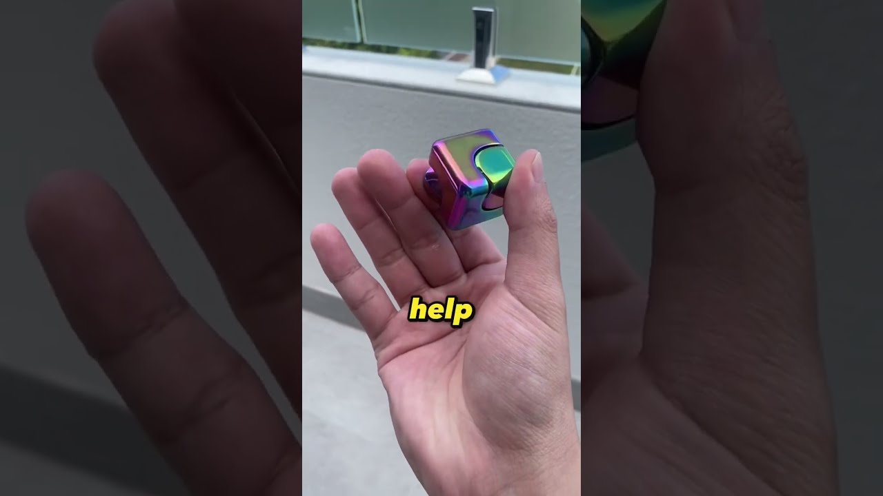 This Cube Does More Than Spin Its A Kinetic Infinity Fidgettoy Cooltoy Stressrelief