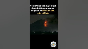 Nếu con người tìm cách bịt miệng núi lửa, thì sẽ là thảm họa. Đây là lý do