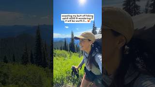 I’m not ready for summer to end ? hikingadventures mountains washington shorts