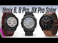 Garmin fēnix 6 / 6 Pro / 6X Pro Solar - All the details!