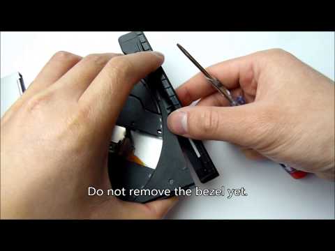 How to safely remove bezel / frontplate from dvd or blu-ray drive How to safely remove bezel / frontplate from dvd or blu-ray drive