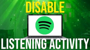How To Disable Spotify Listening Activity On Desktop (2022)