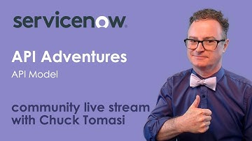 Community Live Stream - API Adventures - API Model