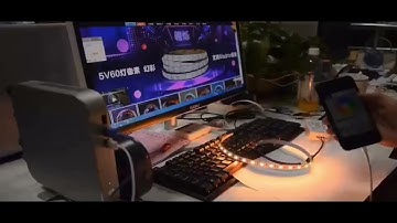 DMX512 RGBW Programmable LED Strip Light Bar Lighting Project - superlightingled.com