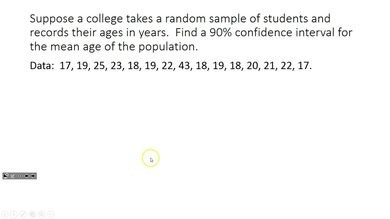 Solved Problems from Elementary Statistics: t-Interval and 1-Proportion z-Interval (TI-84)