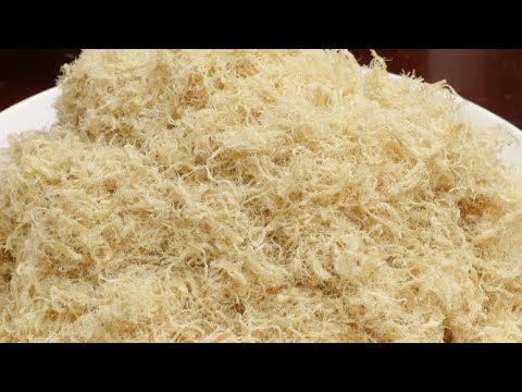 Bí quyết làm chà bông heo (ruốc) sợi nhỏ, dài, thơm, sấy khô nhanh