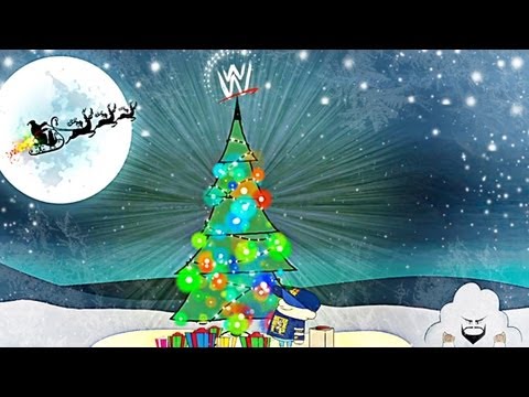 Lutadores do WWE cantam para celebrar o Natal
