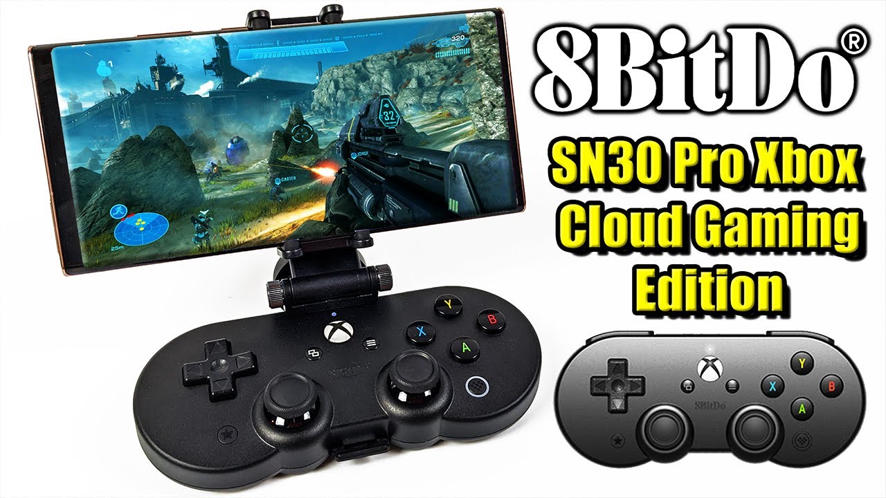 8BitDo SN30 Pro Xbox Cloud Gaming Edition And Phone Clip Review