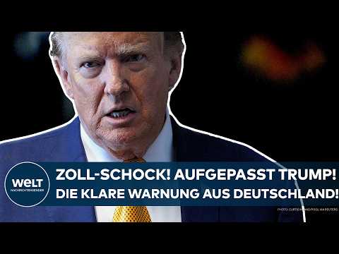USA: Zoll-Schock! Aufgepasst Trump! Die klare Warnung aus Deutschland!