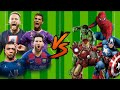 Football vs avengers 