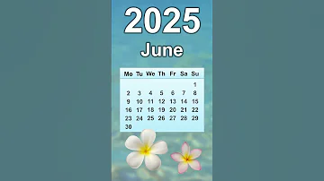June 2025 Calendar 