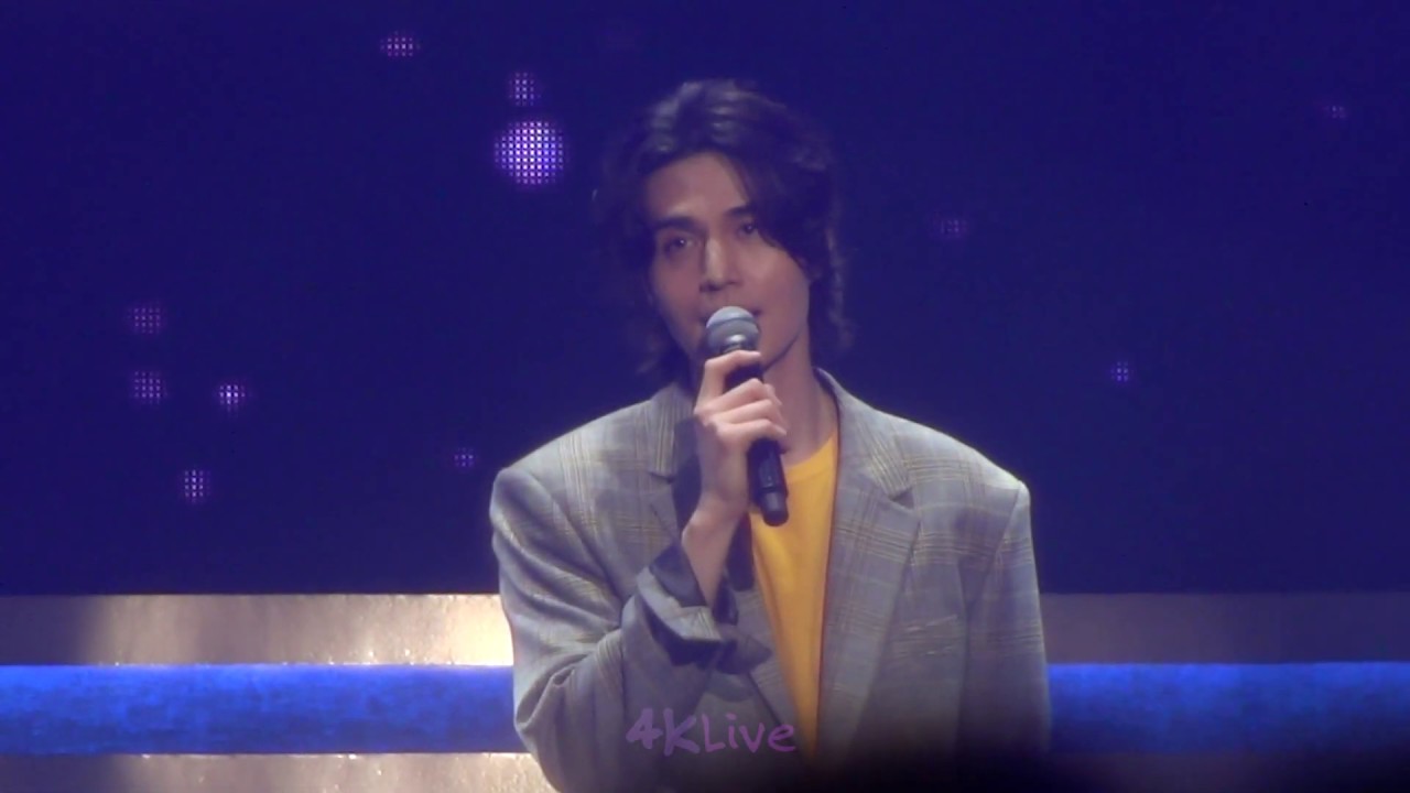 20191102 Lee Dong Wook 이동욱 李棟旭 Singing in fan meeting - YouTube