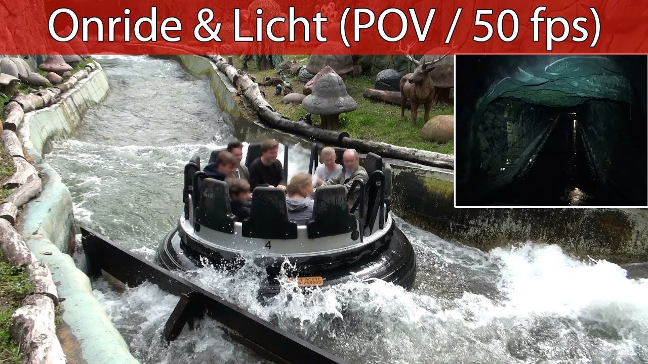 Movie Park Germany - Excalibur – Secrets of the Dark Forest - Onride (Camcorder & Licht POV)