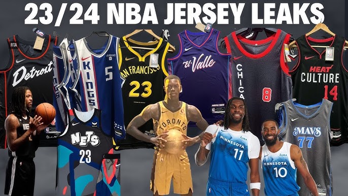 Thirteen 2023-24 NBA City Jerseys Leaked