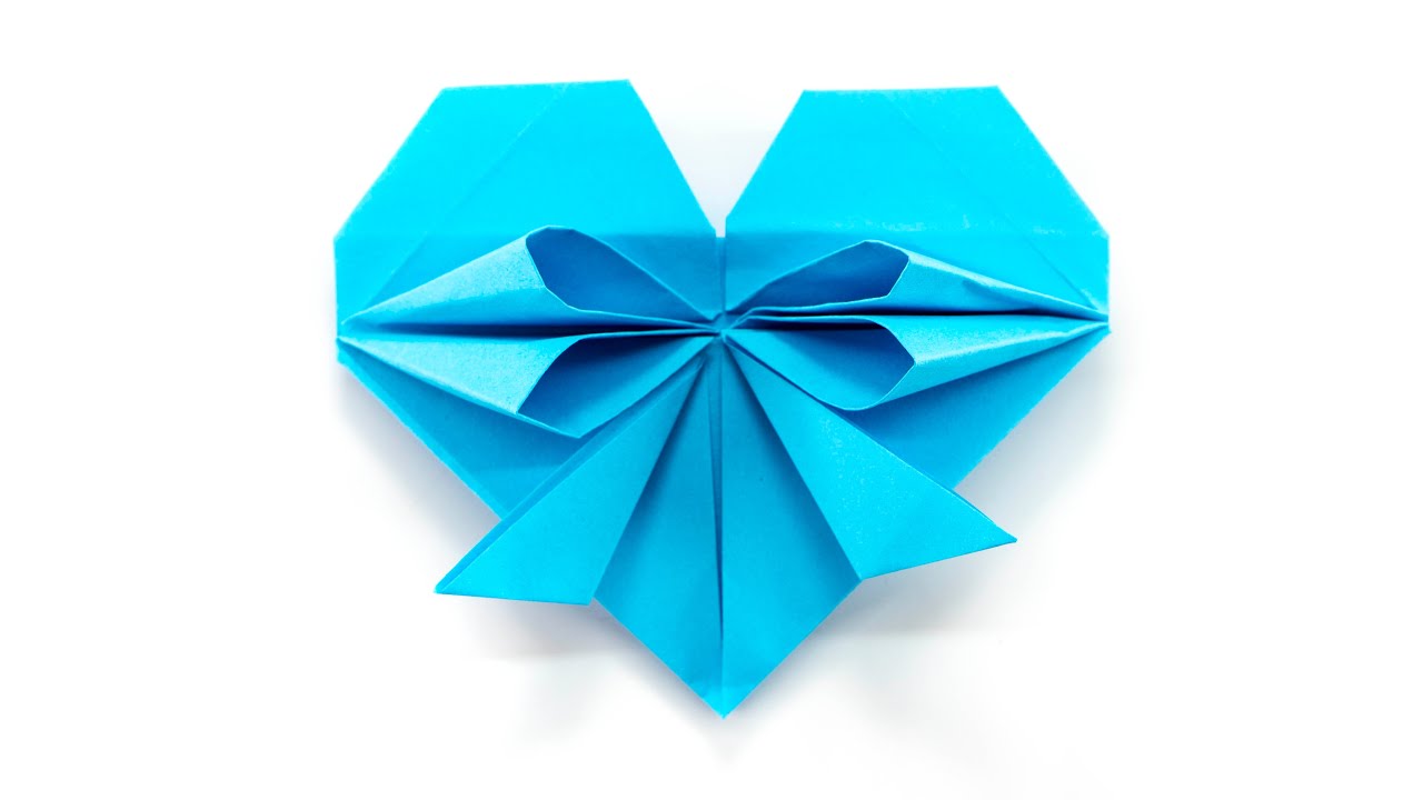 Paper Heart Bow You've never seen THIS before!