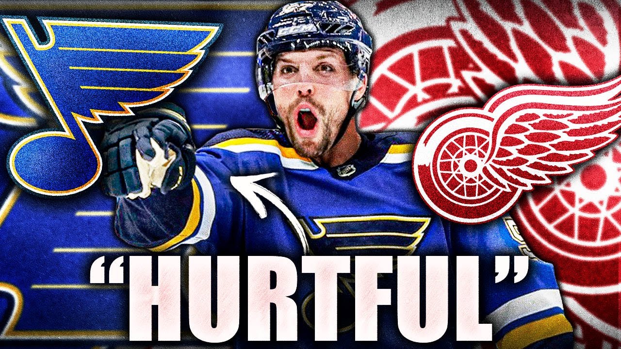 RED WINGS & BLUES NEWS: David Perron's HURTFUL Departure From St. Louis ...