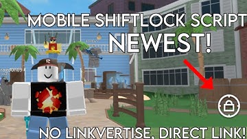 Shiftlock Script FE Roblox (Shiftlock on mobile!!)