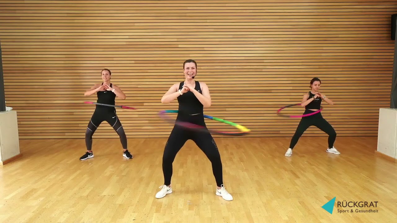 Hula Hoop mit Rebecca ♥︎ Vol. 6 ♥︎ Home Workout by Fitness-Loft Be part of the family