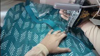 Angrakha Style Kurti Neck Design||Without Cutting Angrakha Neck